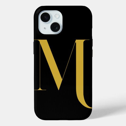 Unique Extra Large Monogram Print Case-Mate iPhoneケース (裏面)