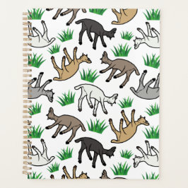 Unique Fainting Goats Planner Journal プランナー手帳