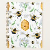 Unique Floral Honey Bees Planner Journal プランナー手帳 (正面)