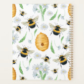 Unique Floral Honey Bees Planner Journal プランナー手帳 (裏面)