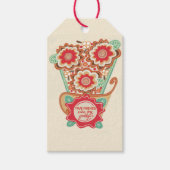 Unique FloralDesign Style ギフトタグ (正面)