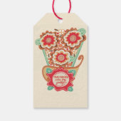 Unique FloralDesign Style ギフトタグ (裏面)