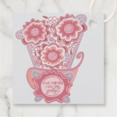 Unique FloralDesign Style フェイバータグ (裏面)