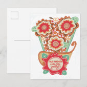 Unique FloralDesign Style ポストカード (正面/裏面)