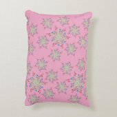 Unique Flower Pattern Designed アクセントクッション (裏面(縦))