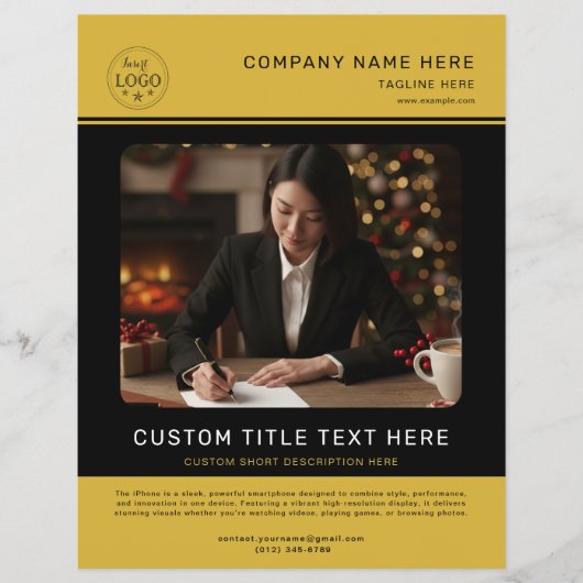 Unique Flyer Design for Product Promotions チラシ (正面)