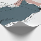 Unique Forest Animal All-Occasion Gift Wrap ラッピングペーパー (角)