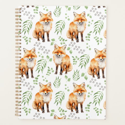 Unique Fox Planner Journal プランナー手帳 (正面)