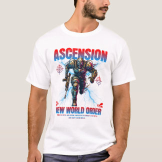 Unique Futuristic Cyber Robot Soldier Art Design  Tシャツ