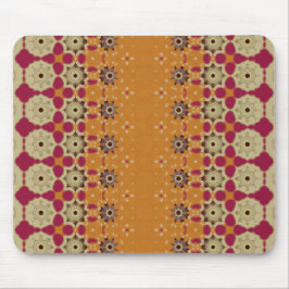 Unique Geometric Pale orange mouse pad マウスパッド