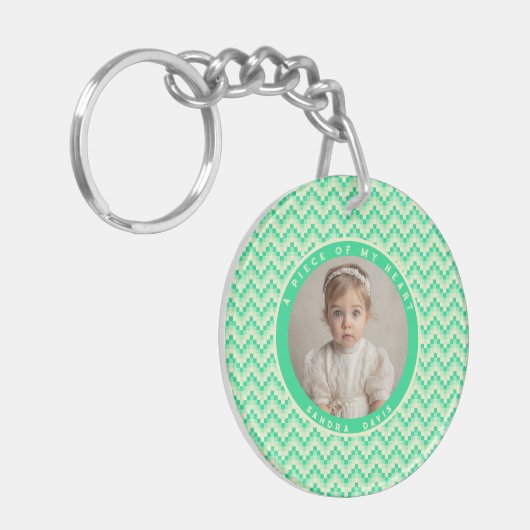 Unique Gifts For Him Stripe Pattern キーホルダー (正面左)