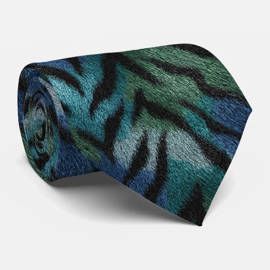 Unique Gifts For Men Tiger Skin ネクタイ (ロール)