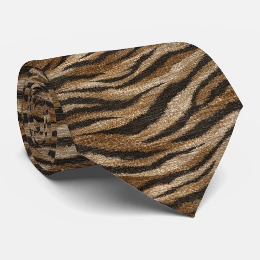 Unique Graduation Gifts For Him Tiger Print ネクタイ (ロール)