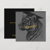 Unique Graduation Personalized Thank You Card サンキューカード (正面/裏面)