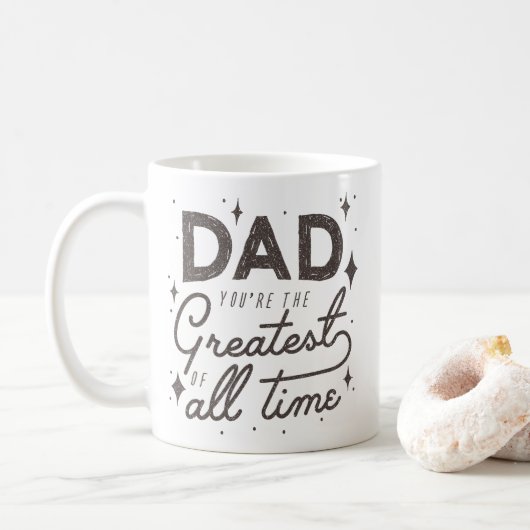 Unique Grown Quotes For Father's Day コーヒーマグカップ (ドーナツ)