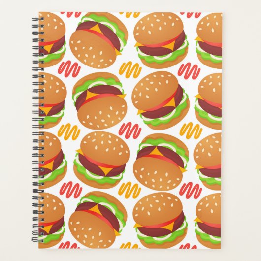 Unique Hamburgers Planner Journal プランナー手帳 (正面)