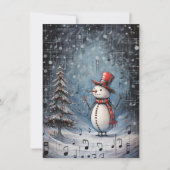 Unique Hand Drawn Christmas Cards シーズンカード (正面)