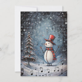 Unique Hand Drawn Christmas Cards シーズンカード