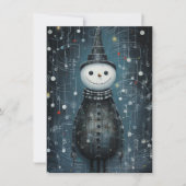 Unique Hand Drawn Christmas Cards シーズンカード (正面)