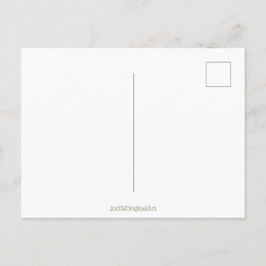 Unique hand drawn roses.  Original artwork ポストカード (裏面)