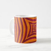 unique hand-painted mug コーヒーマグカップ (正面左)