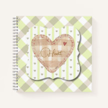 Unique heart shap with shadow effect Green pattern