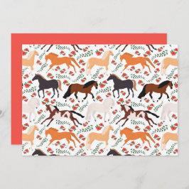 Unique Horse Note Card ノートカード