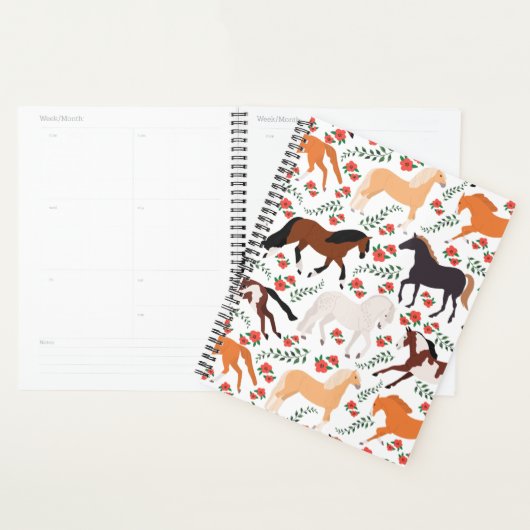 Unique Horse Planner Journal プランナー手帳 (ディスプレー)