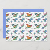 Unique Hummingbird Note Card ノートカード (正面/裏面)
