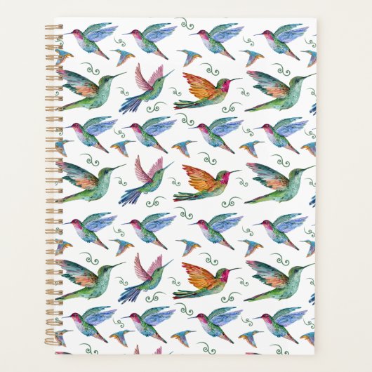 Unique Hummingbird Planner Journal プランナー手帳 (正面)