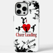 Unique I Heart Cheerleading Personal Case-Mate iPhoneケース (裏面)