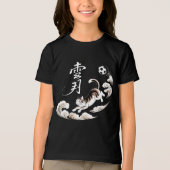 Unique Japanese Cat soccer - Gift for Cat Lovers トライブレンドTシャツ (正面)