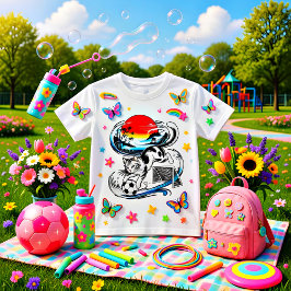 Unique Japanese Soccer Cat Gift for Anime & Footba Tシャツ