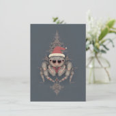 Unique Jumping Spider Christmas Cards シーズンカード (スタンド正面)