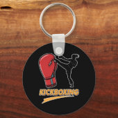 Unique Kickboxing Boxing Glove Design  キーホルダー (正面)