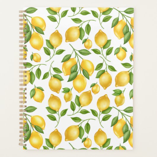 Unique Lemons Planner Journal プランナー手帳 (正面)
