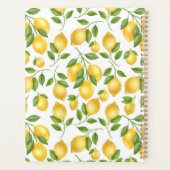 Unique Lemons Planner Journal プランナー手帳 (裏面)