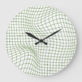 Unique Linear Designing clock  ラージ壁時計 (正面)