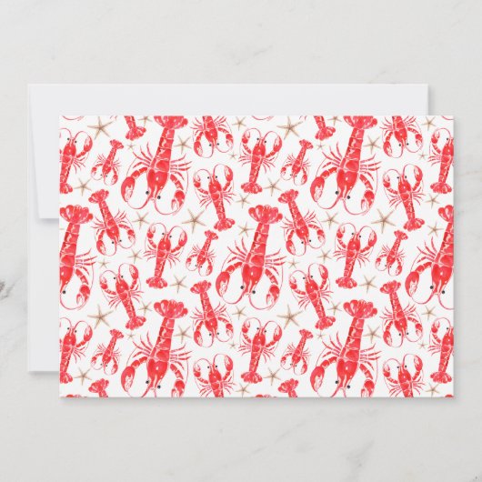 Unique Lobsters Note Card ノートカード (正面)