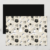 Unique Martial Arts Wedding Note Card ノートカード (正面/裏面)