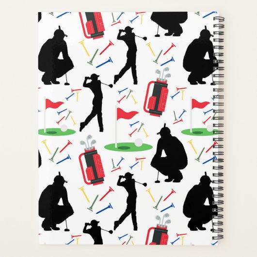 Unique Men’s Golf Planner Journal プランナー手帳 (裏面)