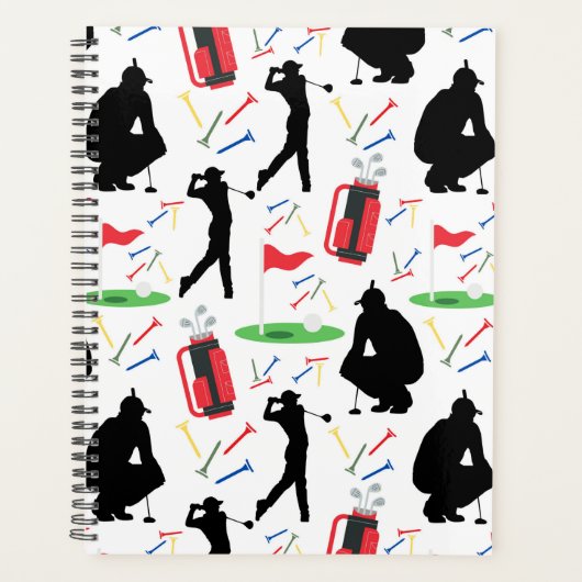 Unique Men’s Golf Planner Journal プランナー手帳 (正面)