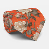 Unique Mens Fashion Gardenias Flower ネクタイ (ロール)