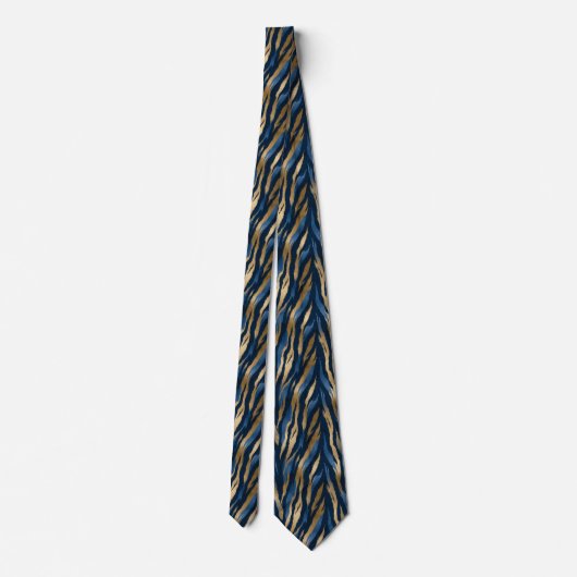 Unique Menswear Ties Animal Print ネクタイ (裏面)