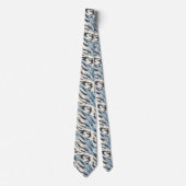 Unique Menswear Ties Tiger Print ネクタイ (正面)