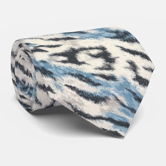 Unique Menswear Ties Tiger Print ネクタイ (ロール)