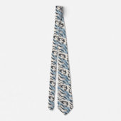 Unique Menswear Ties Tiger Print ネクタイ (裏面)