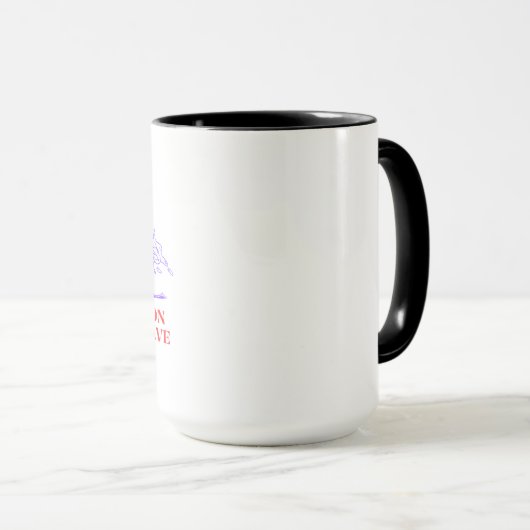 Unique mug design  マグカップ (正面右)