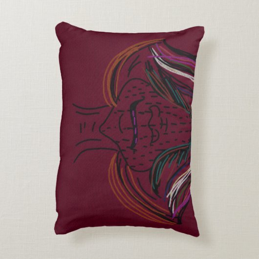 Unique Original Animation  アクセントクッション (裏面(縦))