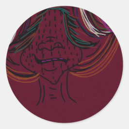 Unique Original Animation Stickers ラウンドシール